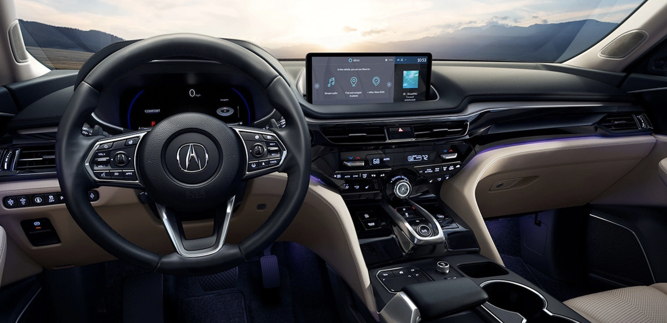 2023 Acura MDX Center Console