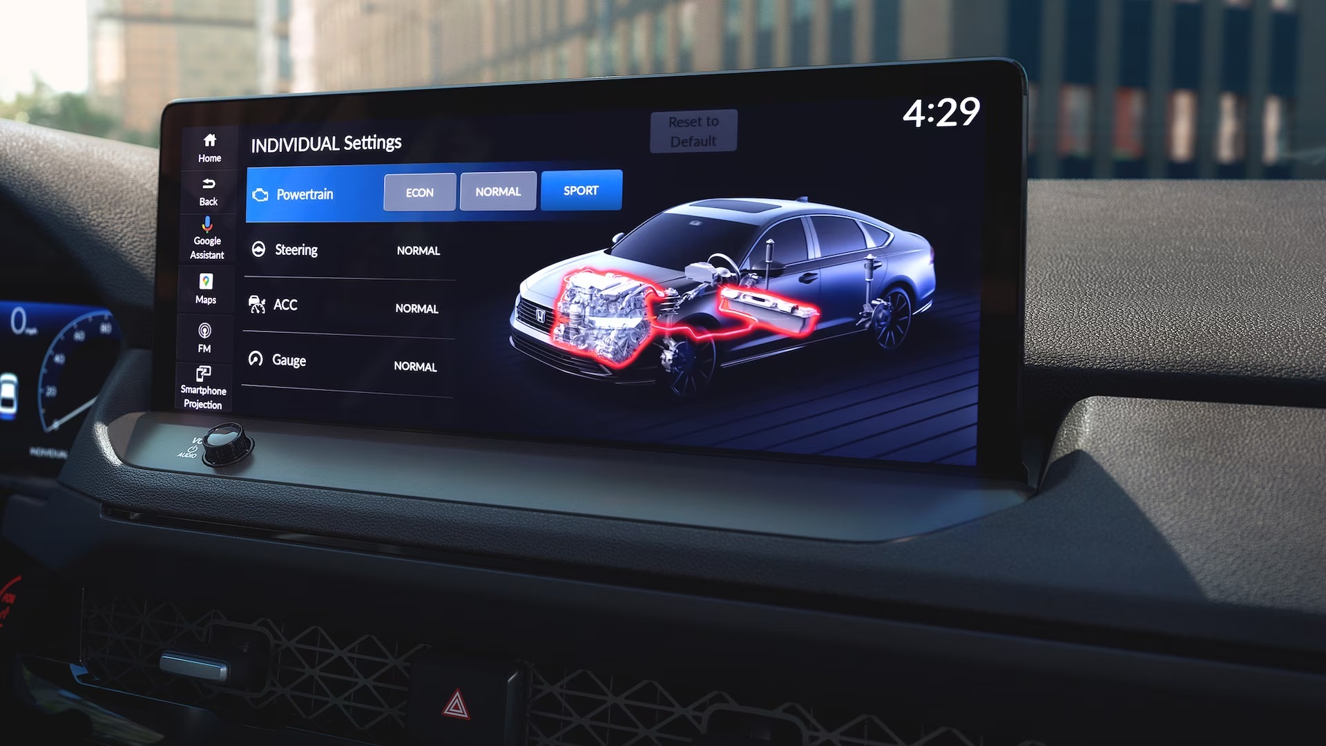 2023 Honda Accord Hybrid 4-Mode Drive System