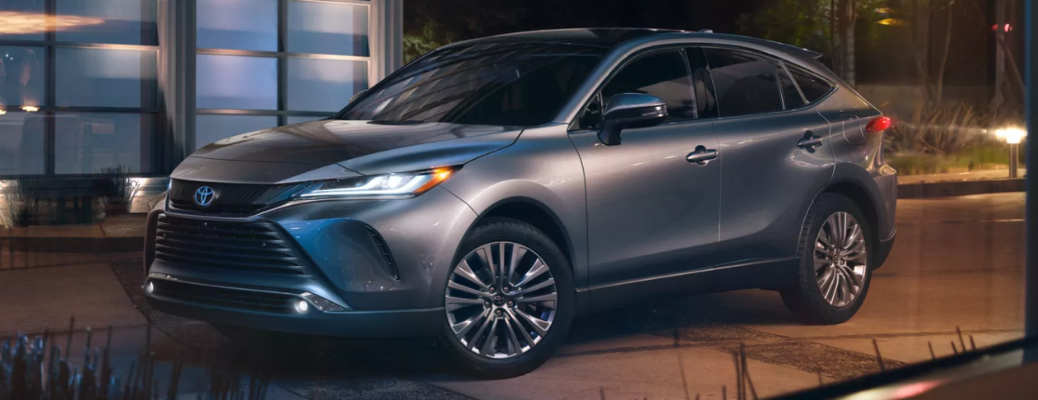 2023 Toyota Venza parked in front of a building