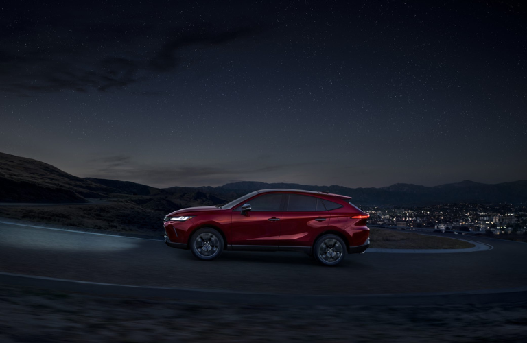 2023 Toyota Venza Nightshade Edition on road 