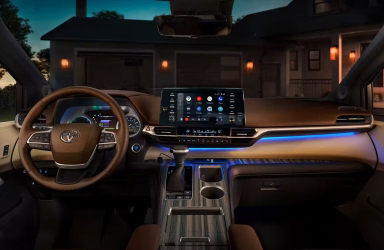 2023 Toyota Sienna front interior