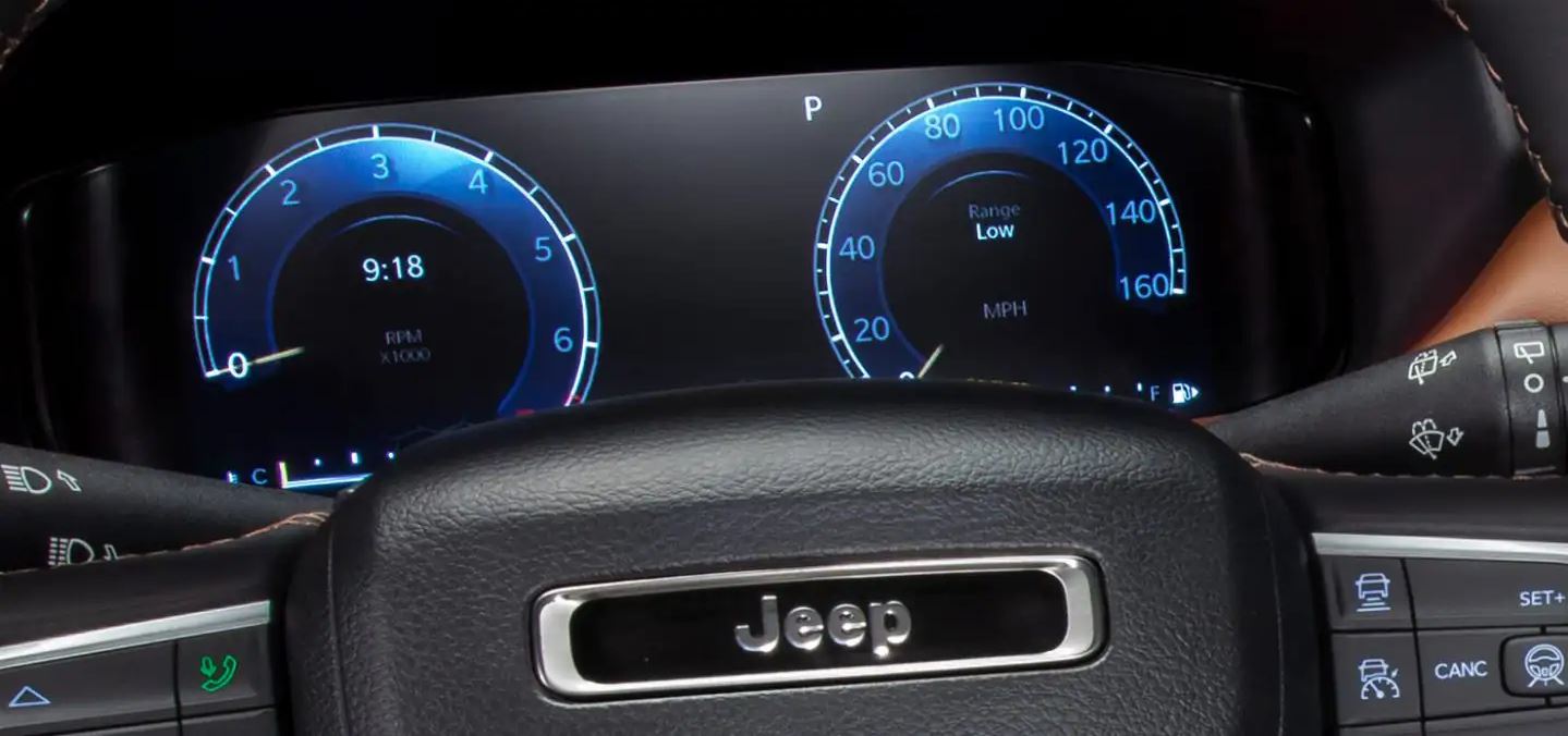 2023 Jeep Compass Information Cluster