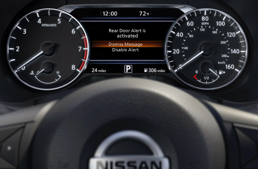 2023 Sentra Optional 7-inch Advanced Drive-Assist™ Display 