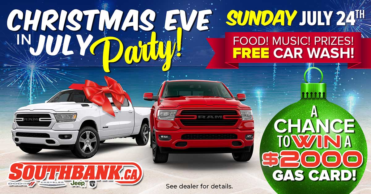 Christmas in July Banner