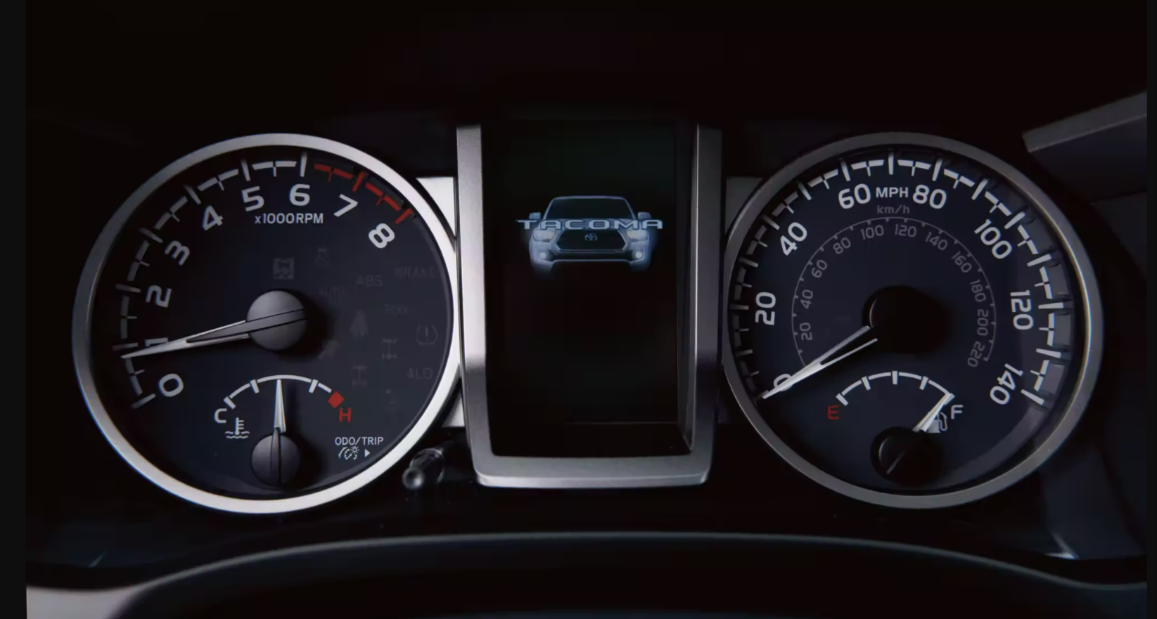 2023 Toyota Tacoma Odometer