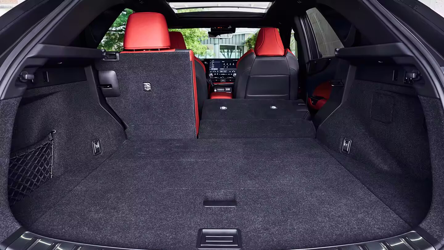 Interior Cargo Space of the 2024 Lexus NX350