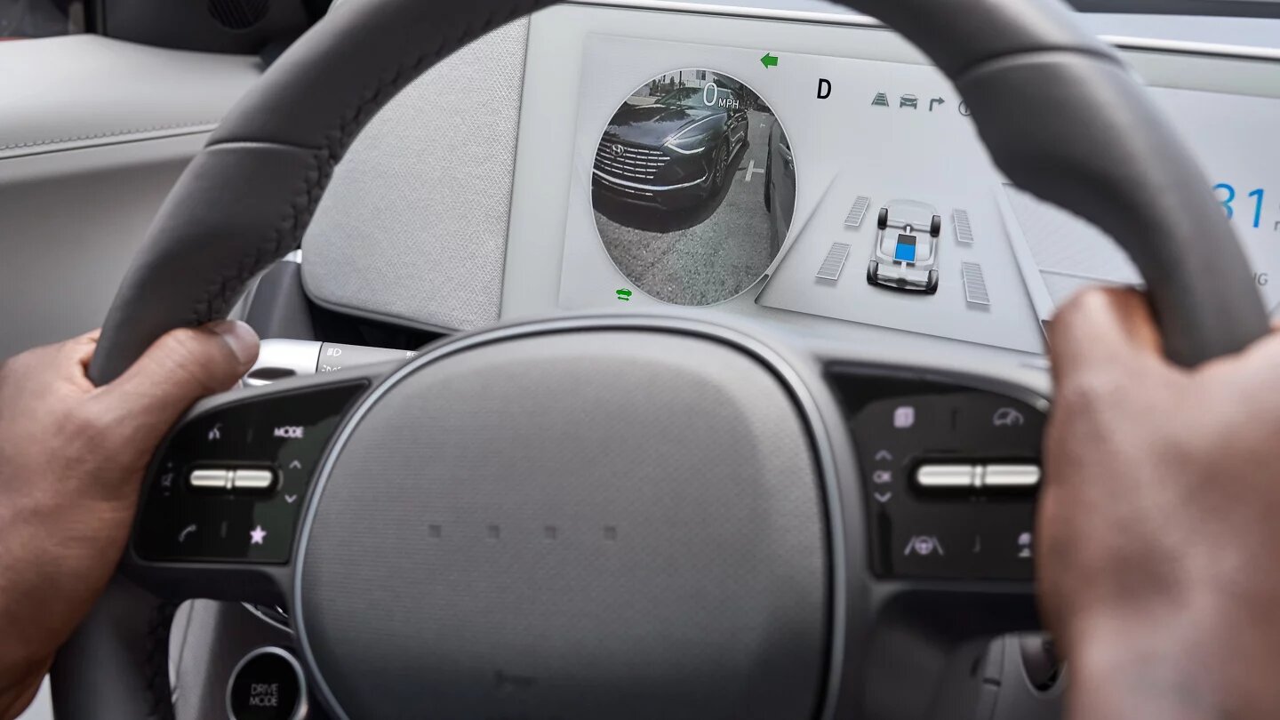Available Blind Spot View Monitor of the 2023 Hyundai IONIQ 5