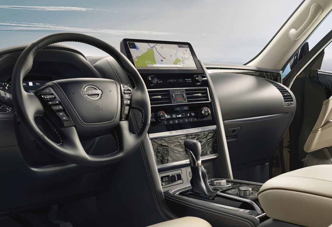 2023 Armada Dashboard Controls