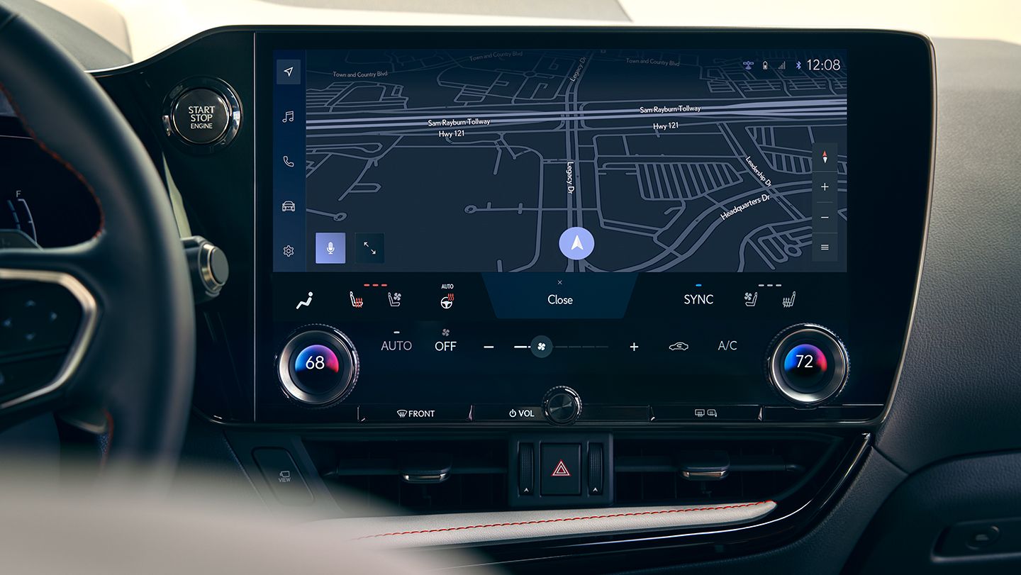 2024 Lexus NX 350 Touchscreen