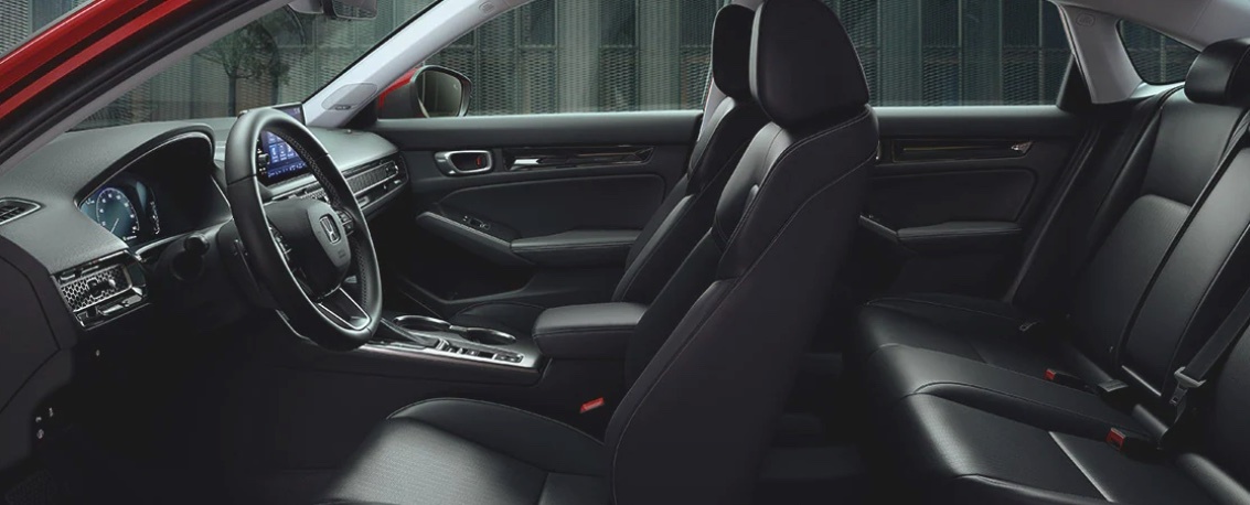 2023 Honda Civic Sedan Leather-Trimmed Interior