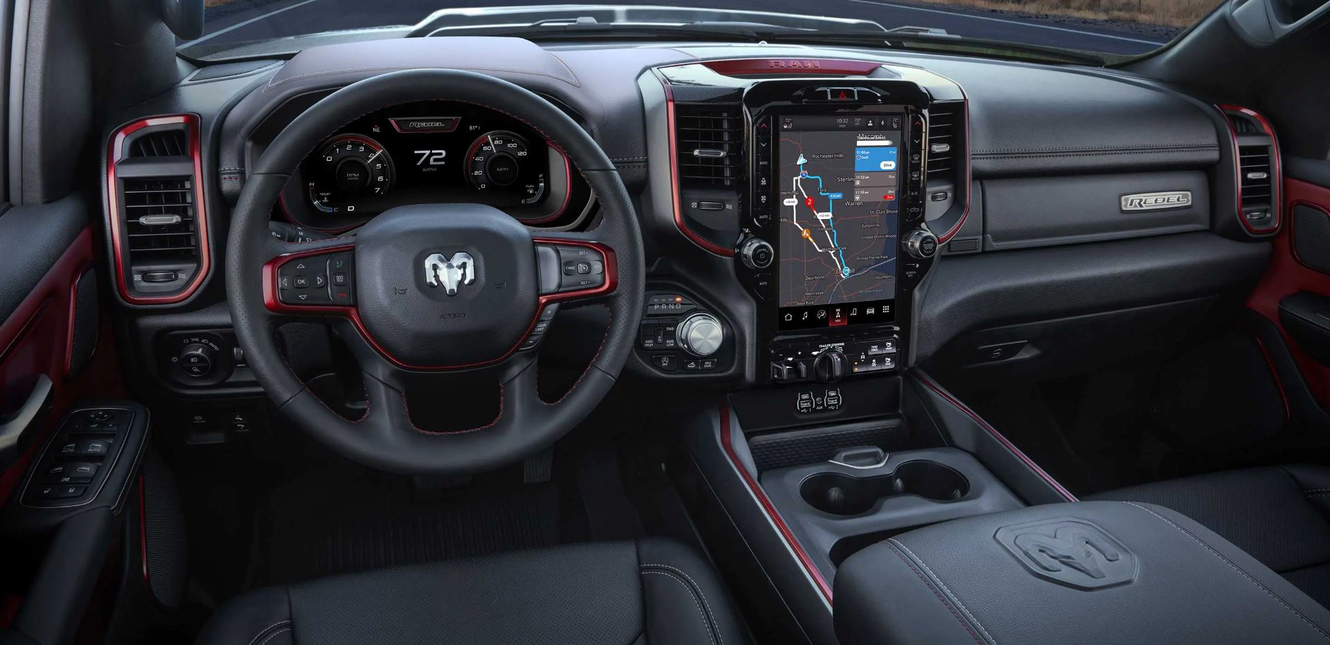 2023 Ram 1500 Cockpit