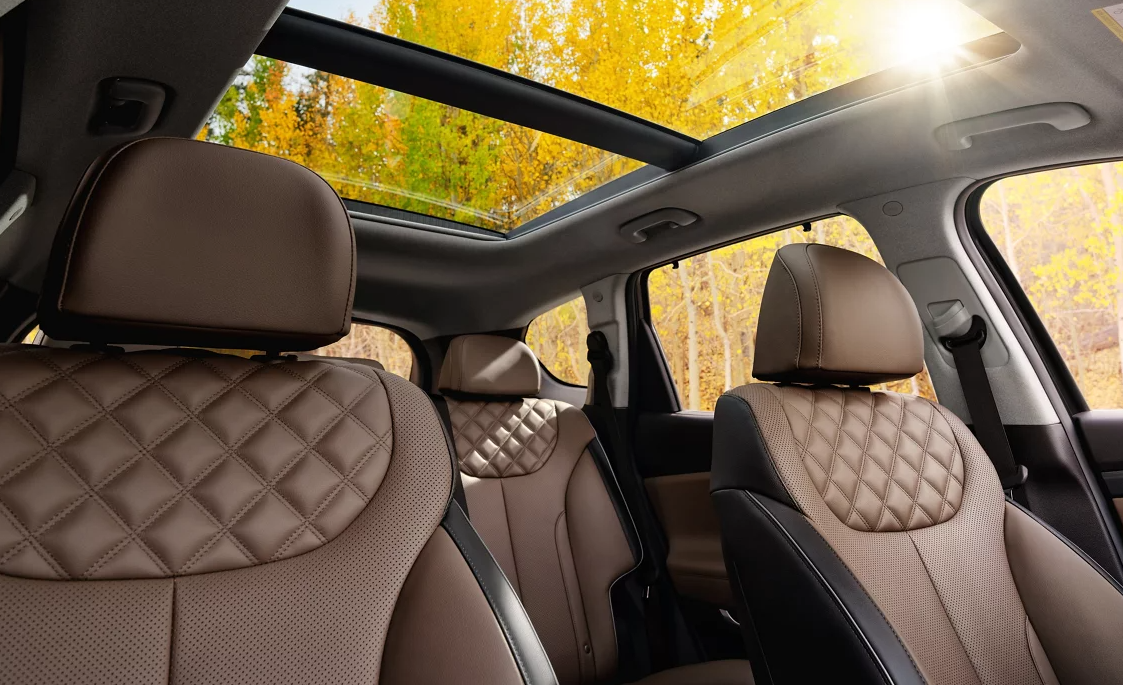 Los asientos delanteros pueden ser ventilados y calefaccionados.