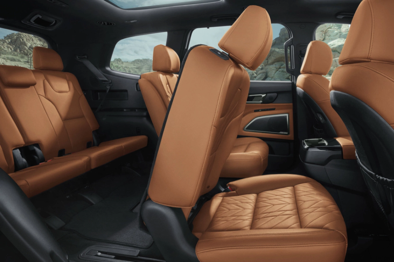 2023 Kia Telluride Seating Arrangement