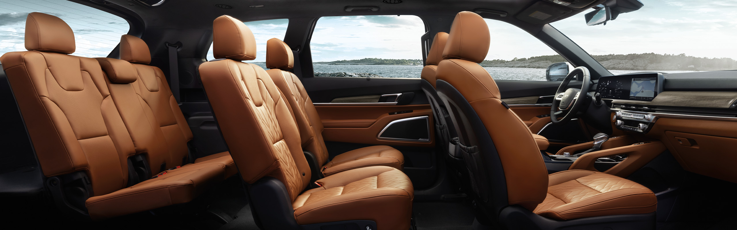 2023 Kia Telluride Seating Arrangement