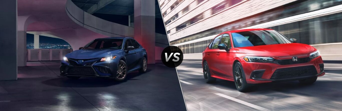 2023 toyota camry vs 2023 honda civic