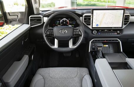 Interior of the 2023 Sequoia