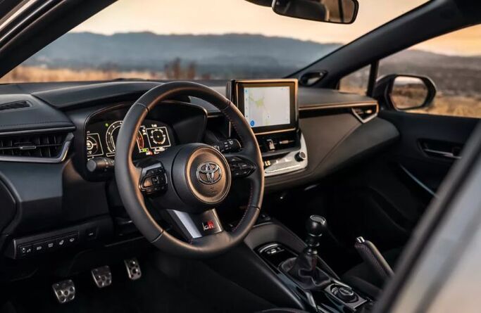 2023 Toyota GR Corolla Interior