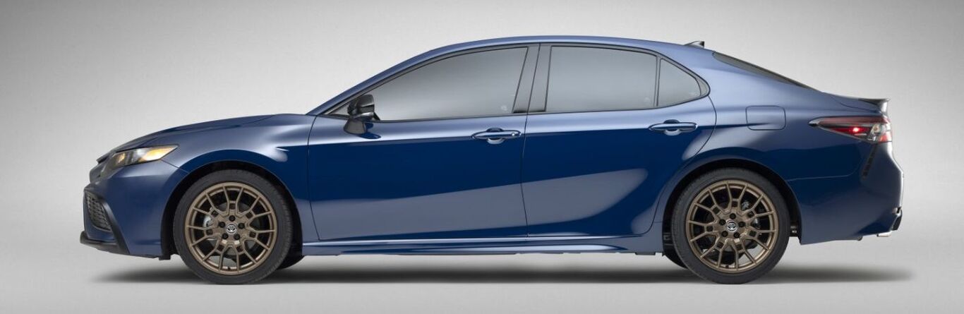 Side view of the 2023 Toyota Camry