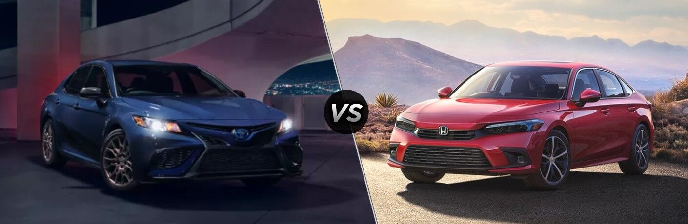 2023 Toyota Camry Vs. the 2023 Honda Civic