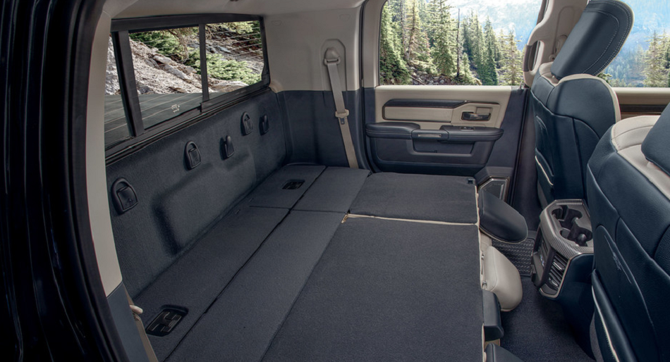 2023 Ram 2500 Rear Folding Seats