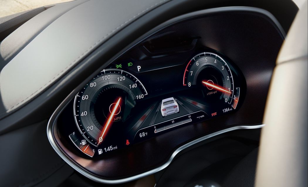 2023 Genesis G80 Information Display