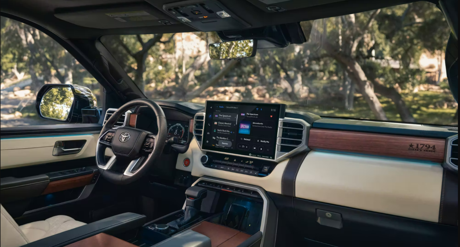 2023 Toyota Tundra Interior Dashboard