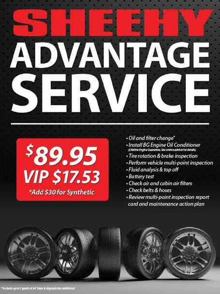 Sheehy Service Advantage Fredericksburg