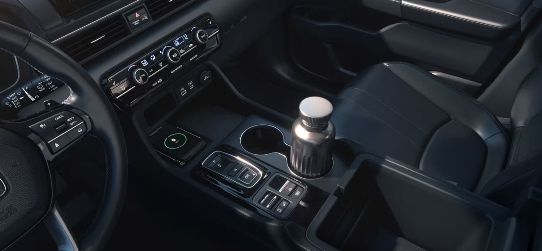 2023 Honda Pilot Cup Holders