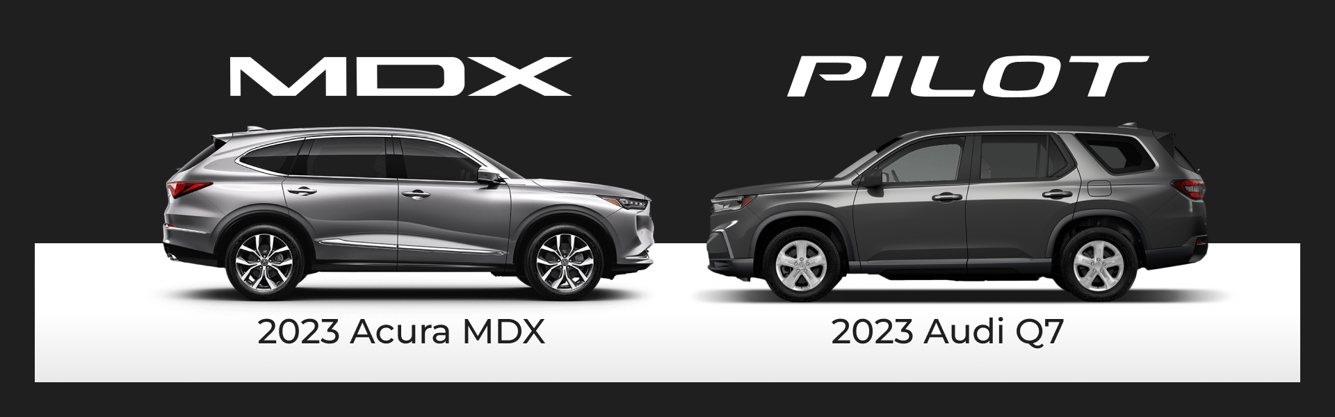 Acura MDX vs. Honda Pilot McGrath Acura Westmont