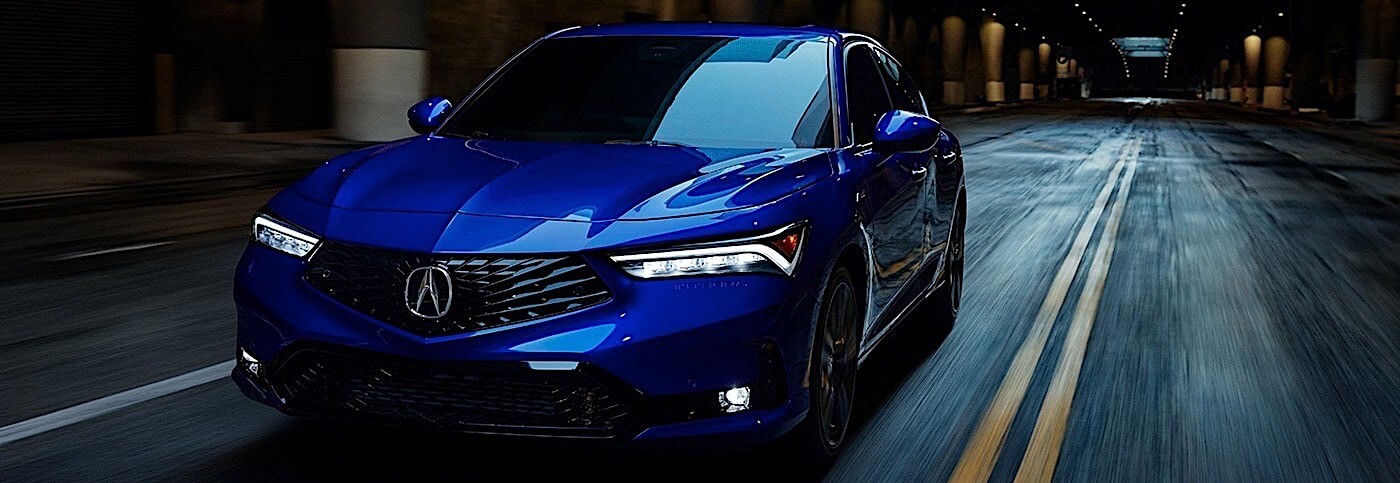 Exterior of the 2022 Acura Integra