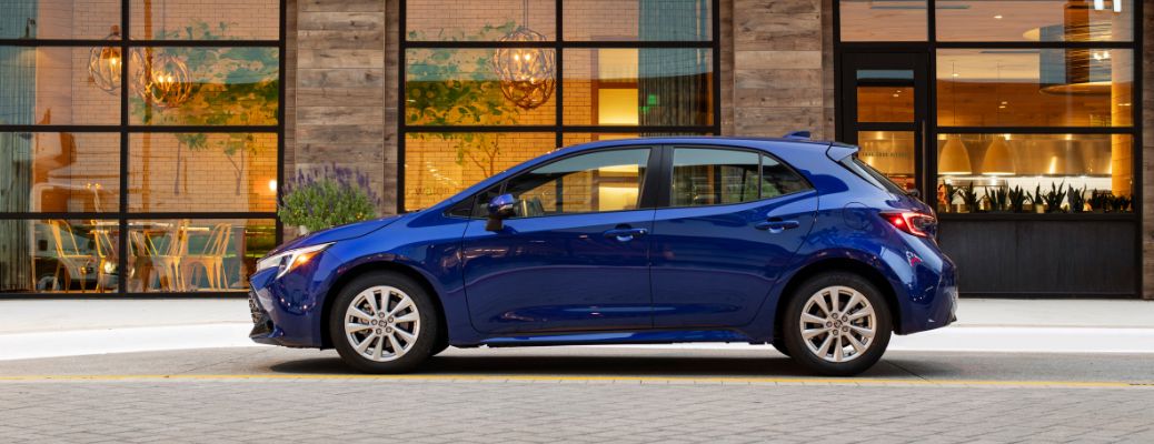 2023 Toyota Corolla Hatchback side view