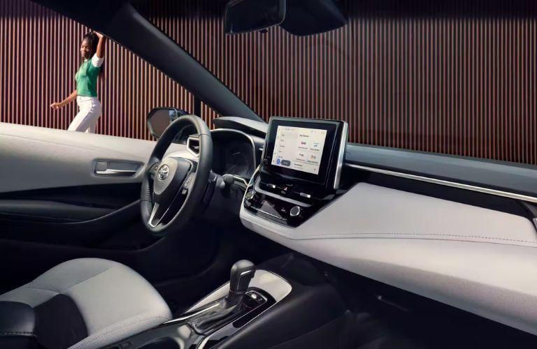 2023 Toyota Corolla Hatchback front dahboard