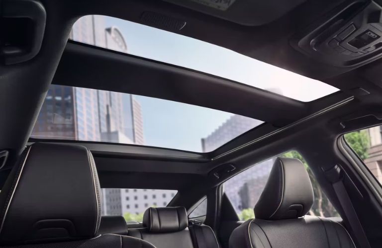 2023 Toyota Crown sunroof view