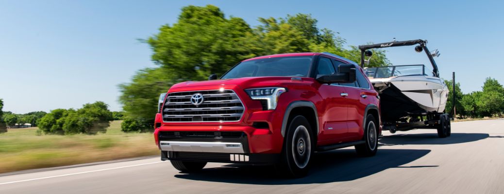 How Does the 2023 Toyota Sequoia Compare to the 2023 Nissan Armada