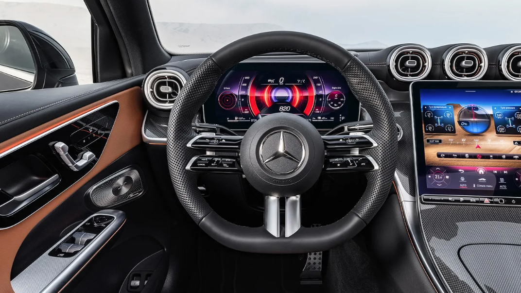 2024 GLC Coupe Steering Wheel
