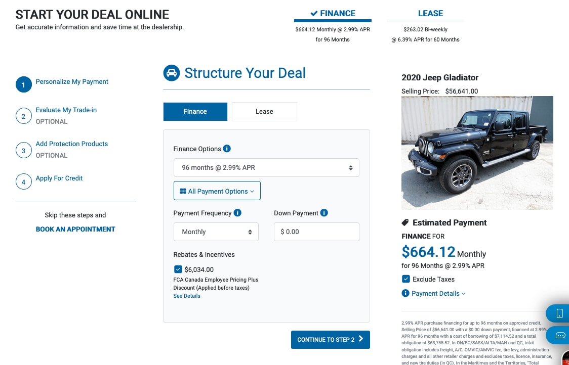 Customize Your Payments