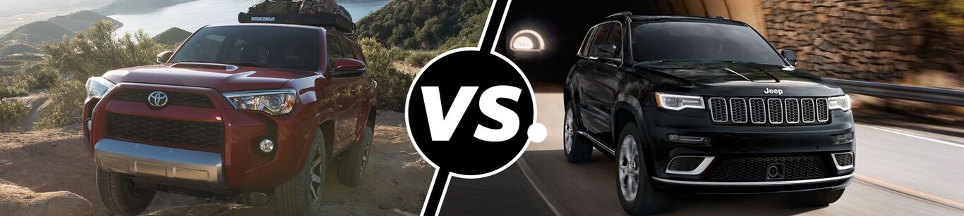2019 Toyota 4Runner SR5 Vs. 2019 Jeep Grand Cherokee Laredo