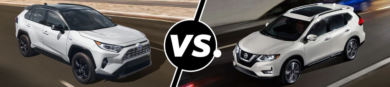 2019 Toyota RAV4 vs 2019 Nissan Rogue