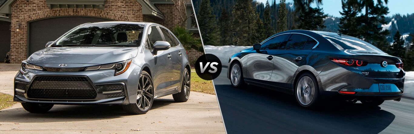 2020 Toyota Corolla vs 2020 Mazda3 Sedan