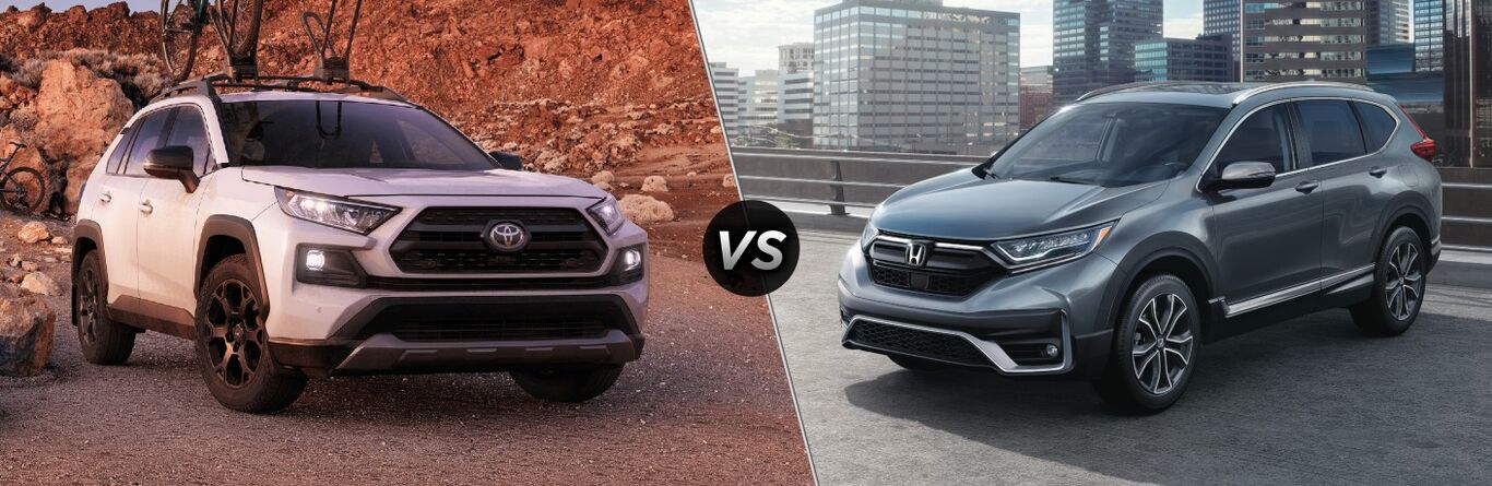 2021 Toyota RAV4 Vs 2021 Honda CR-V