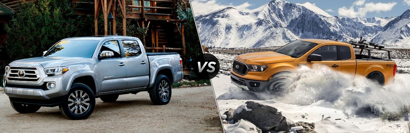 2021 Toyota Tacoma vs 2021 Ford Ranger