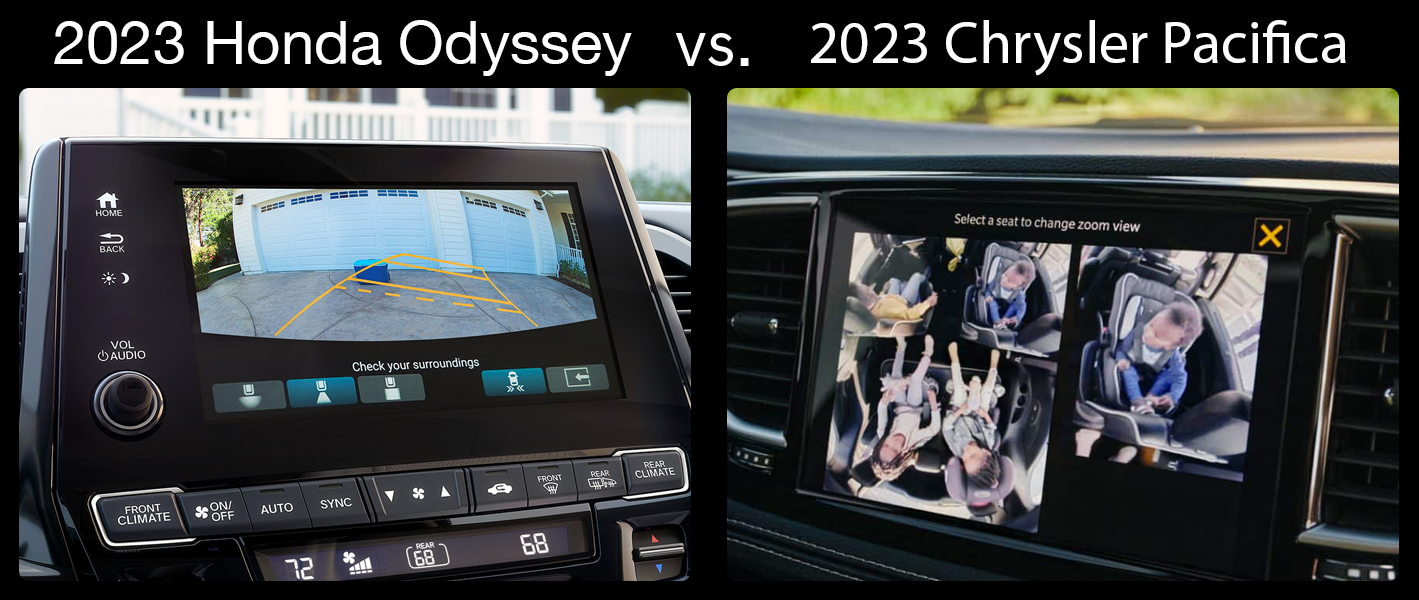 Honda Odyssey vs Chrysler Pacifica