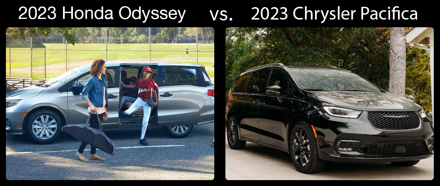 Honda Odyssey vs Chrysler Pacifica