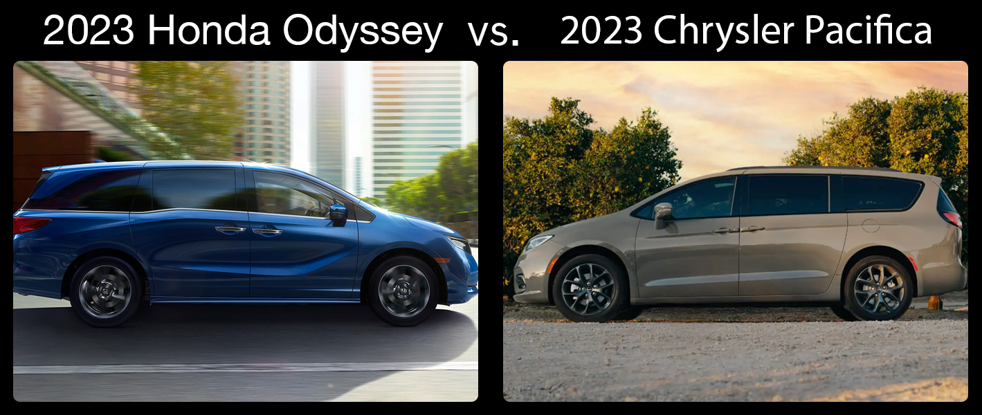 A Full Comparison of the 2023 Honda Odyssey and the 2023 Chrysler