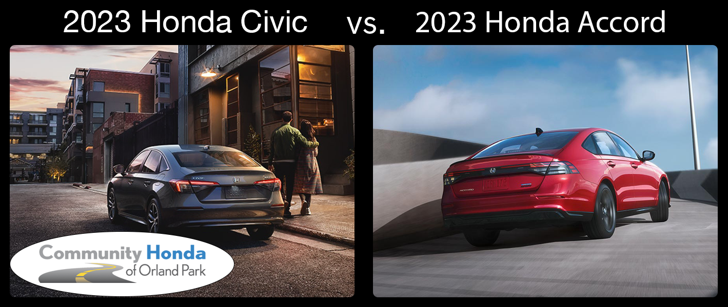 2023 Honda Civic vs 2023 Honda Accord