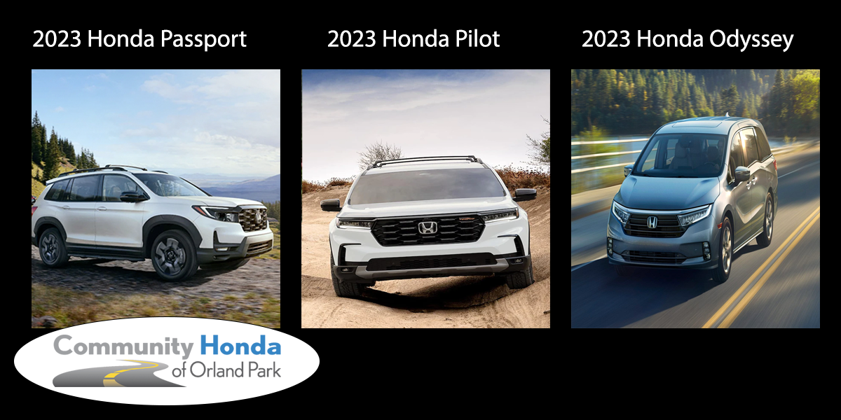 2023 CH Passport, Pilot, Odyssey