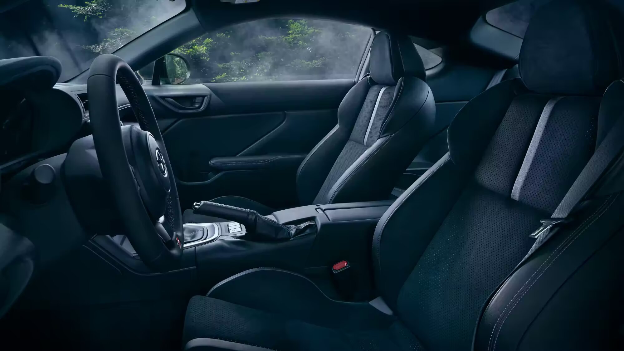Front Seating Arrangement of the 2023 Toyota GR86