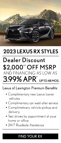 Dealer Specials - Lexus of Lexington