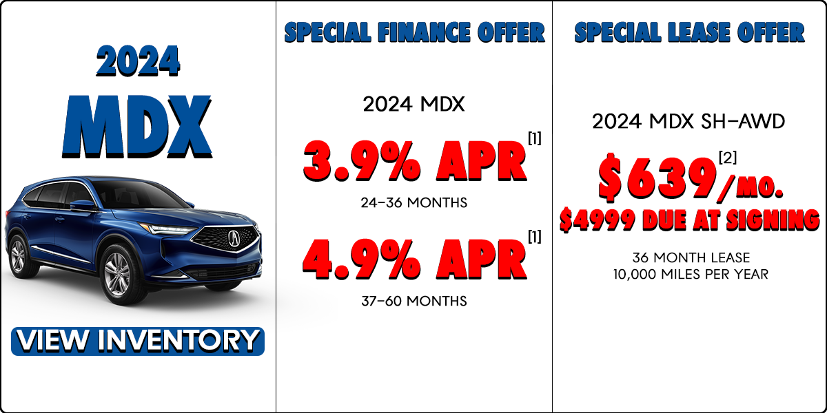 New Acura Specials