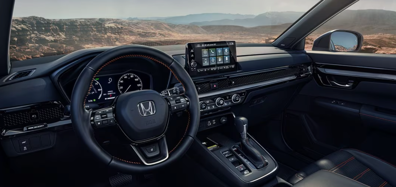 Front Interior View of the 2024 Honda CR-V